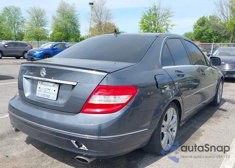 2009 Mercedes-Benz C 300 Luxury 4Matic/Sport 4Matic from USA, damaged, VIN WDDGF81X89R061439